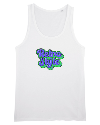 Retro style  White