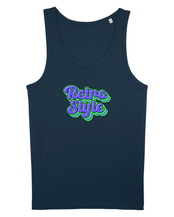 Retro style  Navy