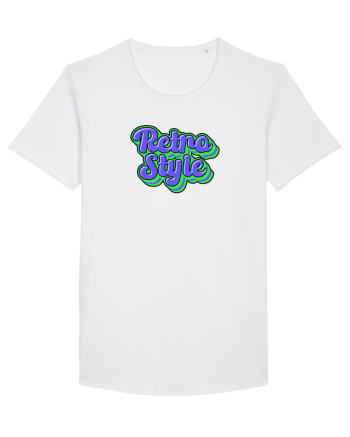 Retro style  White