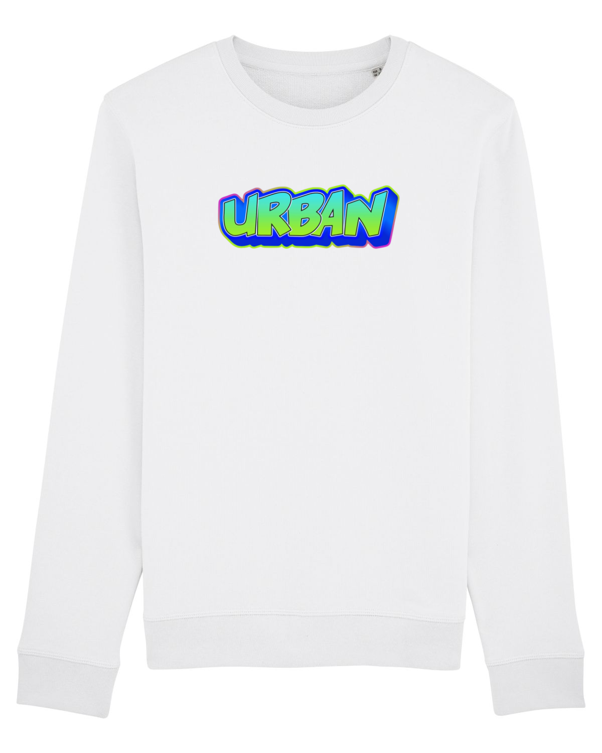 Bluză mânecă lungă Unisex Rise White