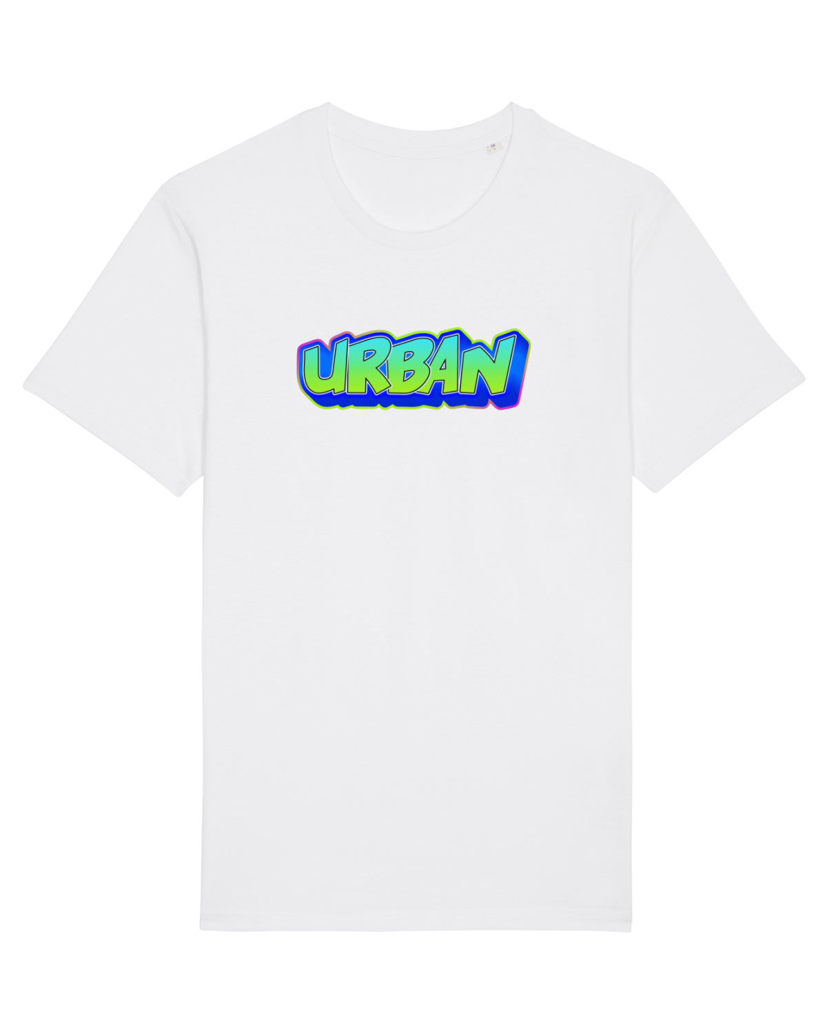 Tricou mânecă scurtă Unisex Rocker White