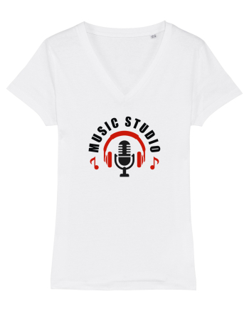 Music studio  White