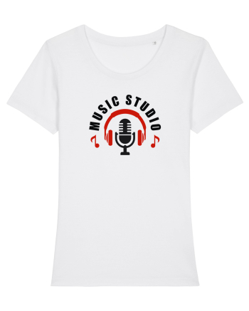 Music studio  White