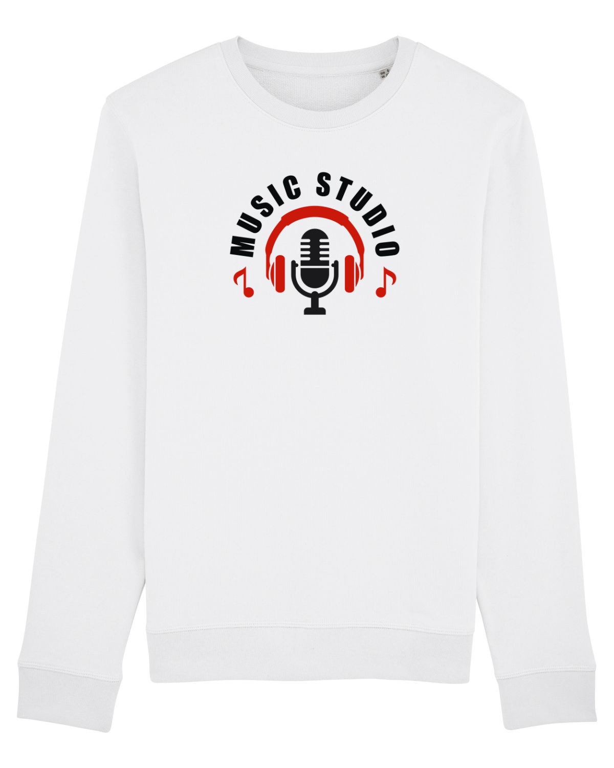 Bluză mânecă lungă Unisex Rise White