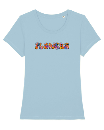 Flowers  Sky Blue