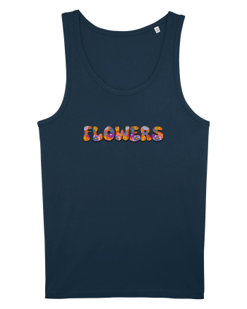 Flowers  Navy