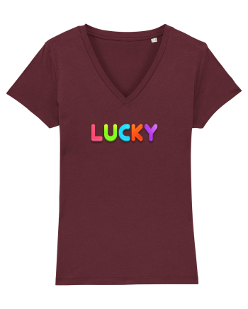 Lucky Burgundy