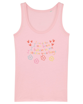 I'believe in me Cotton Pink