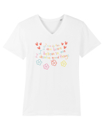 I'believe in me Tricou mânecă scurtă guler V Bărbat Presenter