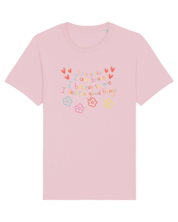 I'believe in me Cotton Pink