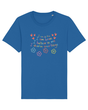 I'believe in me Royal Blue