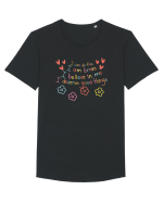 I'believe in me Tricou mânecă scurtă guler larg Bărbat Skater