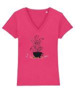 I believe in me Tricou mânecă scurtă guler V Damă Evoker
