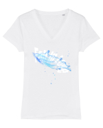 Fall in love Tricou mânecă scurtă guler V Damă Evoker