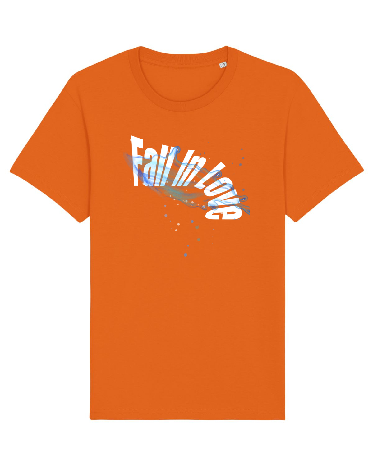 Tricou mânecă scurtă Unisex Rocker Bright Orange