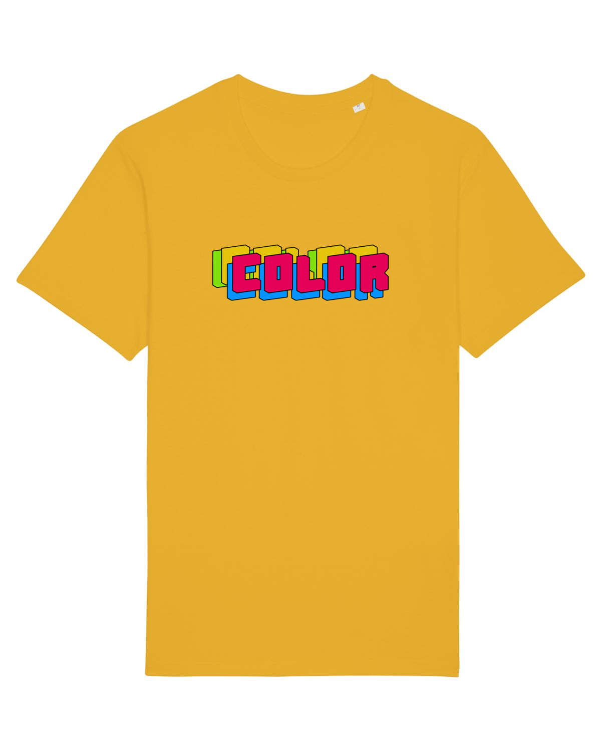 Tricou mânecă scurtă Unisex Rocker Spectra Yellow