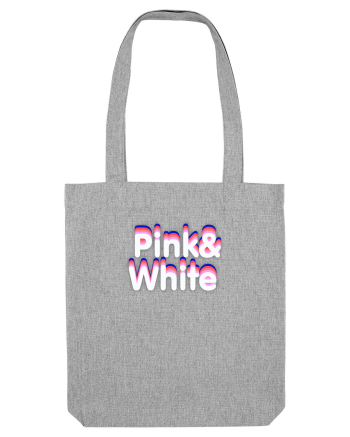 Pink& white  Heather Grey
