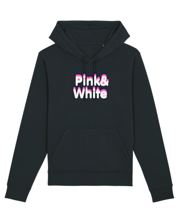 Pink& white  Black