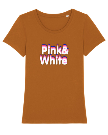 Pink& white  Roasted Orange