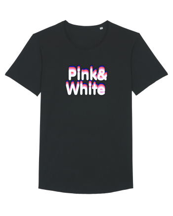 Pink& white  Black