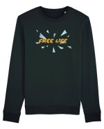 Free life  Bluză mânecă lungă Unisex Rise
