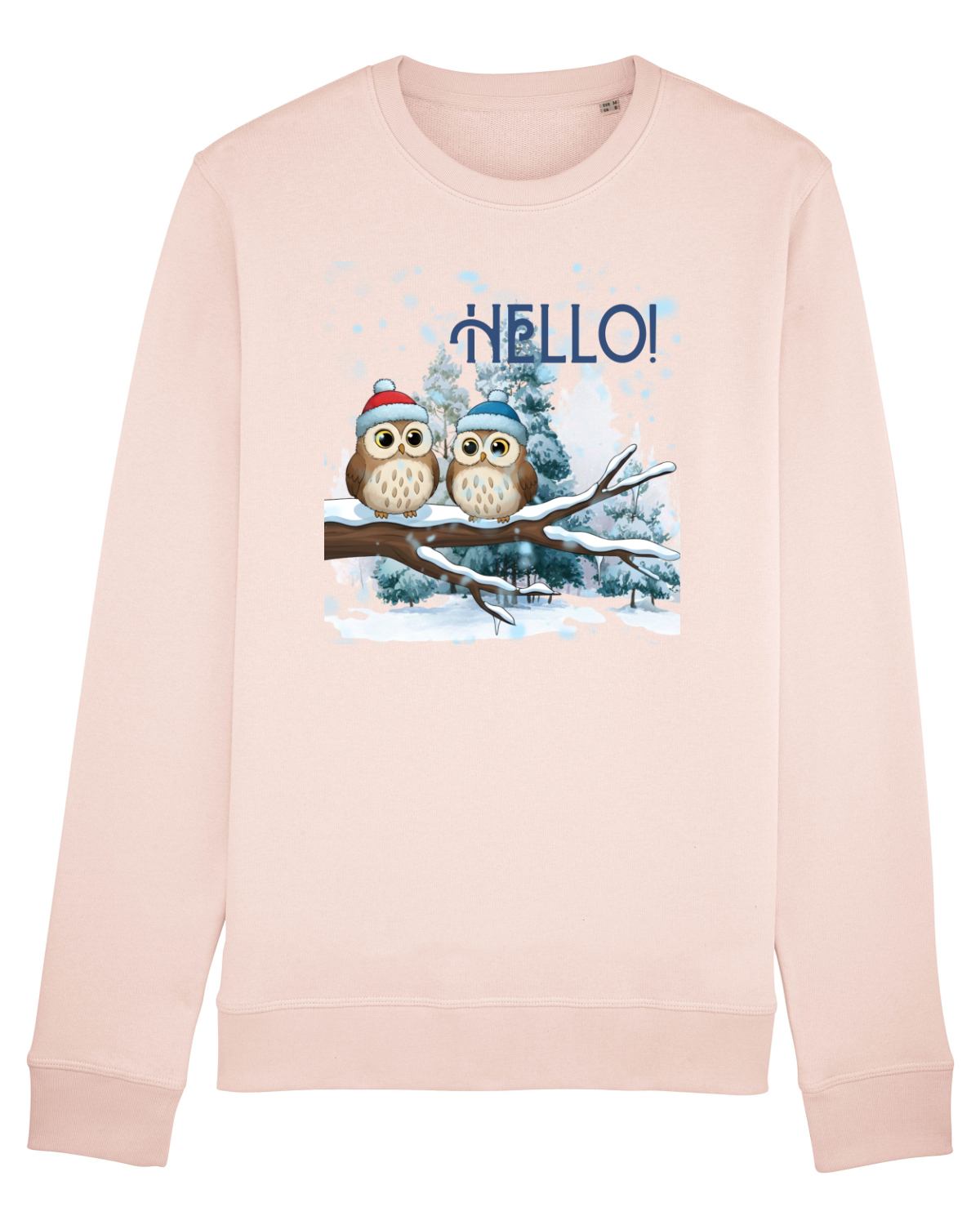 Bluză mânecă lungă Unisex Rise Candy Pink