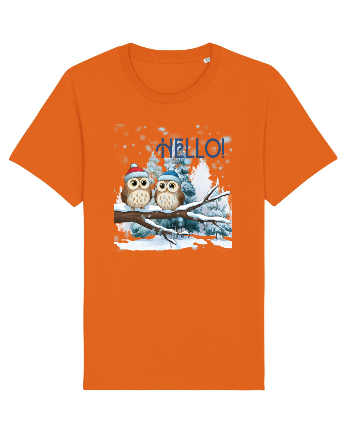 Tricou mânecă scurtă Unisex Rocker Bright Orange