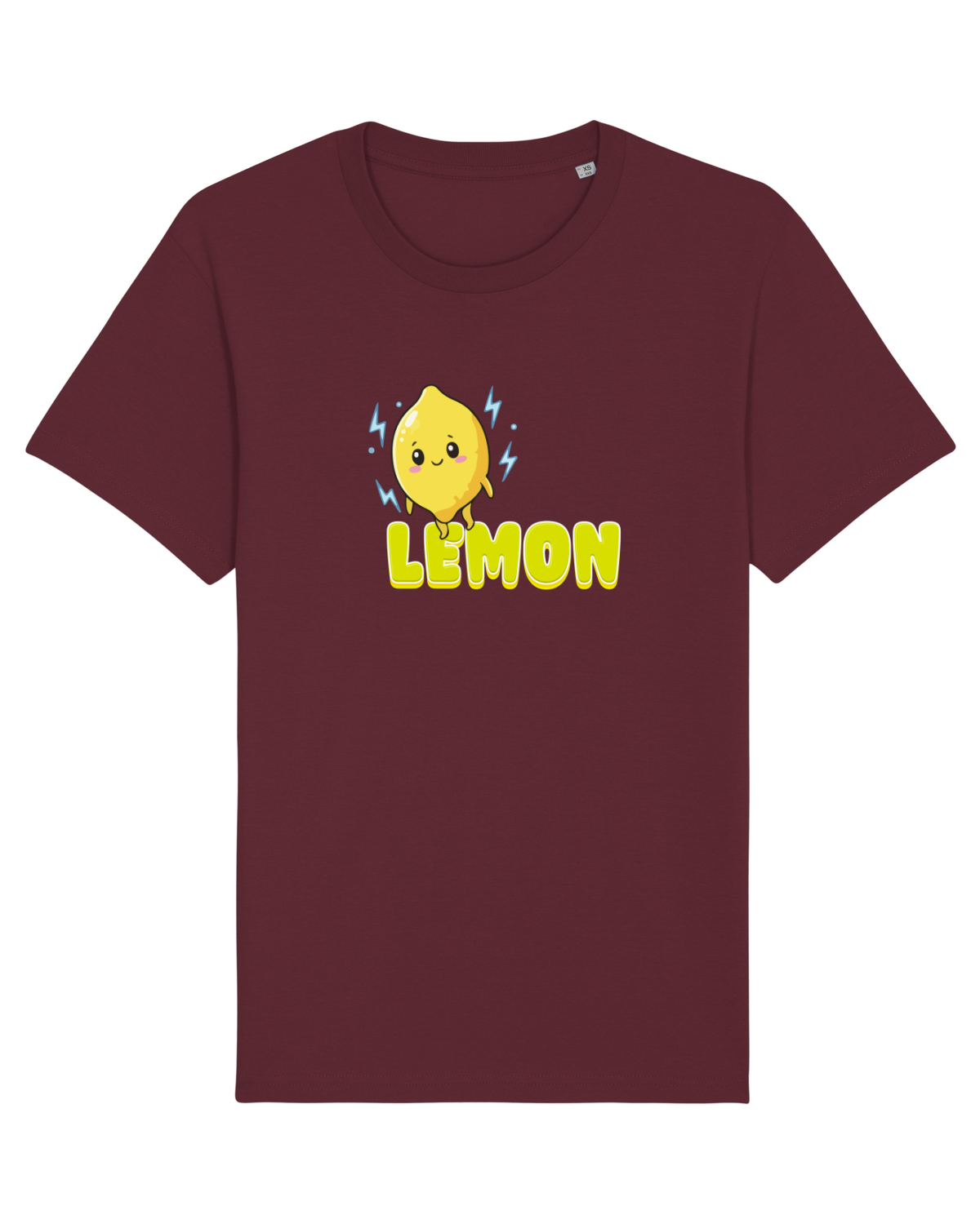 Tricou mânecă scurtă Unisex Rocker Burgundy