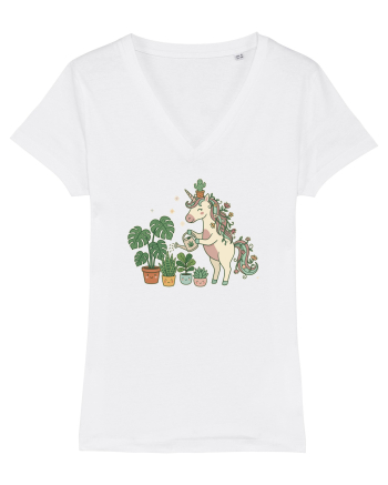 Pentru iubitorii de plante si unicorni White
