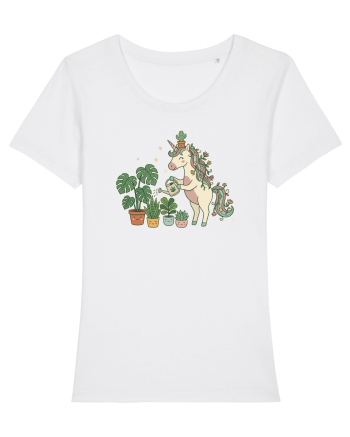 Pentru iubitorii de plante si unicorni White