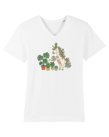 Pentru iubitorii de plante si unicorni White