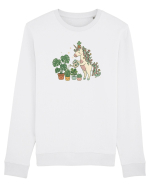 Pentru iubitorii de plante si unicorni Bluză mânecă lungă Unisex Rise