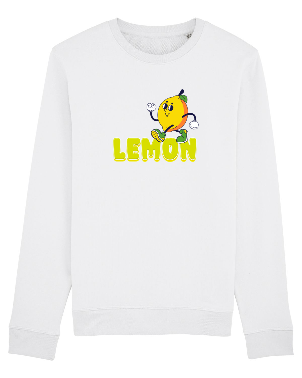 Bluză mânecă lungă Unisex Rise White