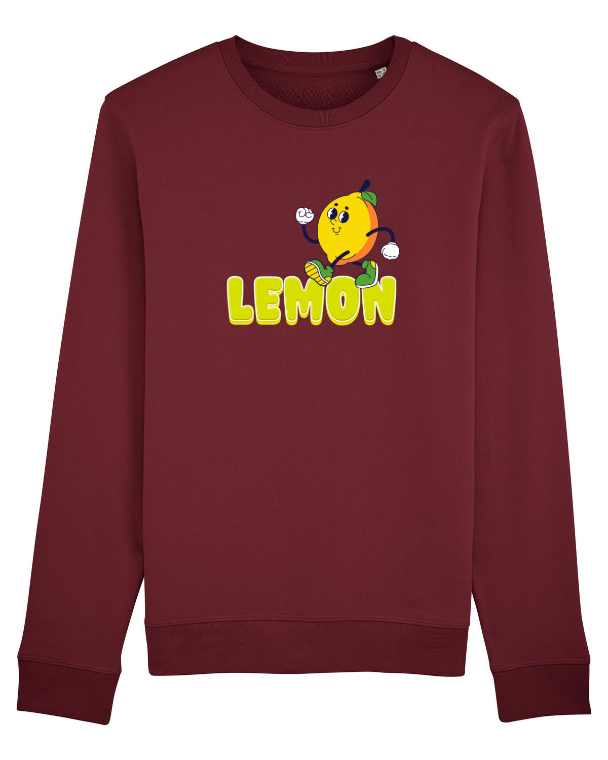 Bluză mânecă lungă Unisex Rise Burgundy