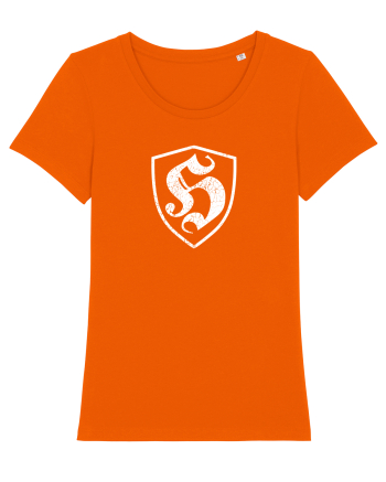 Hooligans Sign Bright Orange