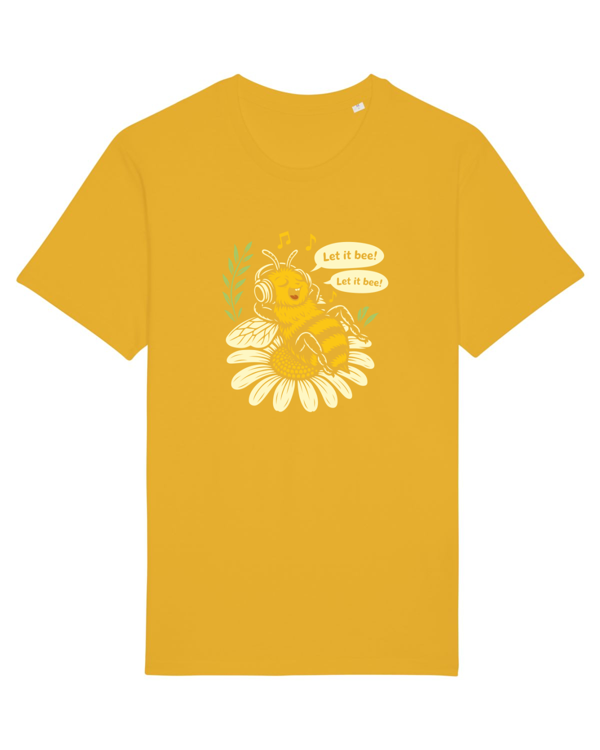 Tricou mânecă scurtă Unisex Rocker Spectra Yellow