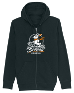 Spring Is Coming – Iepuraș cu Atitudine Hanorac cu fermoar Unisex Connector