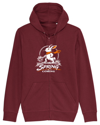 Spring Is Coming – Iepuraș cu Atitudine Burgundy