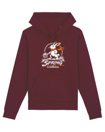 Spring Is Coming – Iepuraș cu Atitudine Burgundy