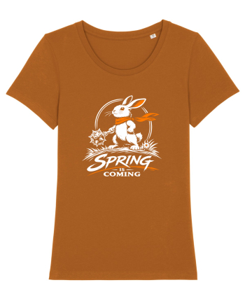 Spring Is Coming – Iepuraș cu Atitudine Roasted Orange