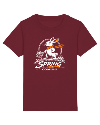 Spring Is Coming – Iepuraș cu Atitudine Burgundy