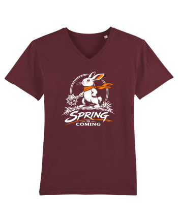Spring Is Coming – Iepuraș cu Atitudine Burgundy