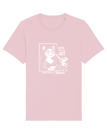 Came for the Art, Stayed for the Brows Cotton Pink