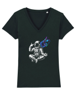 Lost in Space, Found in Mind Tricou mânecă scurtă guler V Damă Evoker