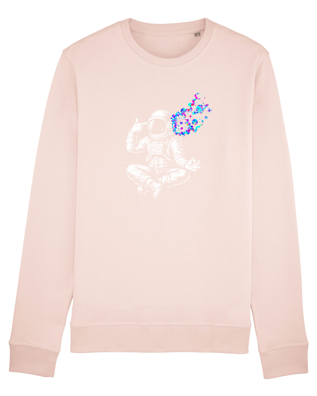 Bluză mânecă lungă Unisex Rise Candy Pink