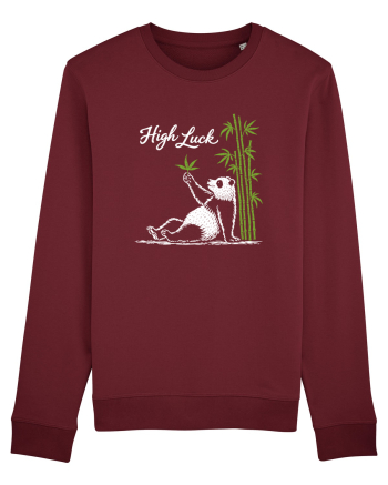 High Luck – Lucky Panda Burgundy