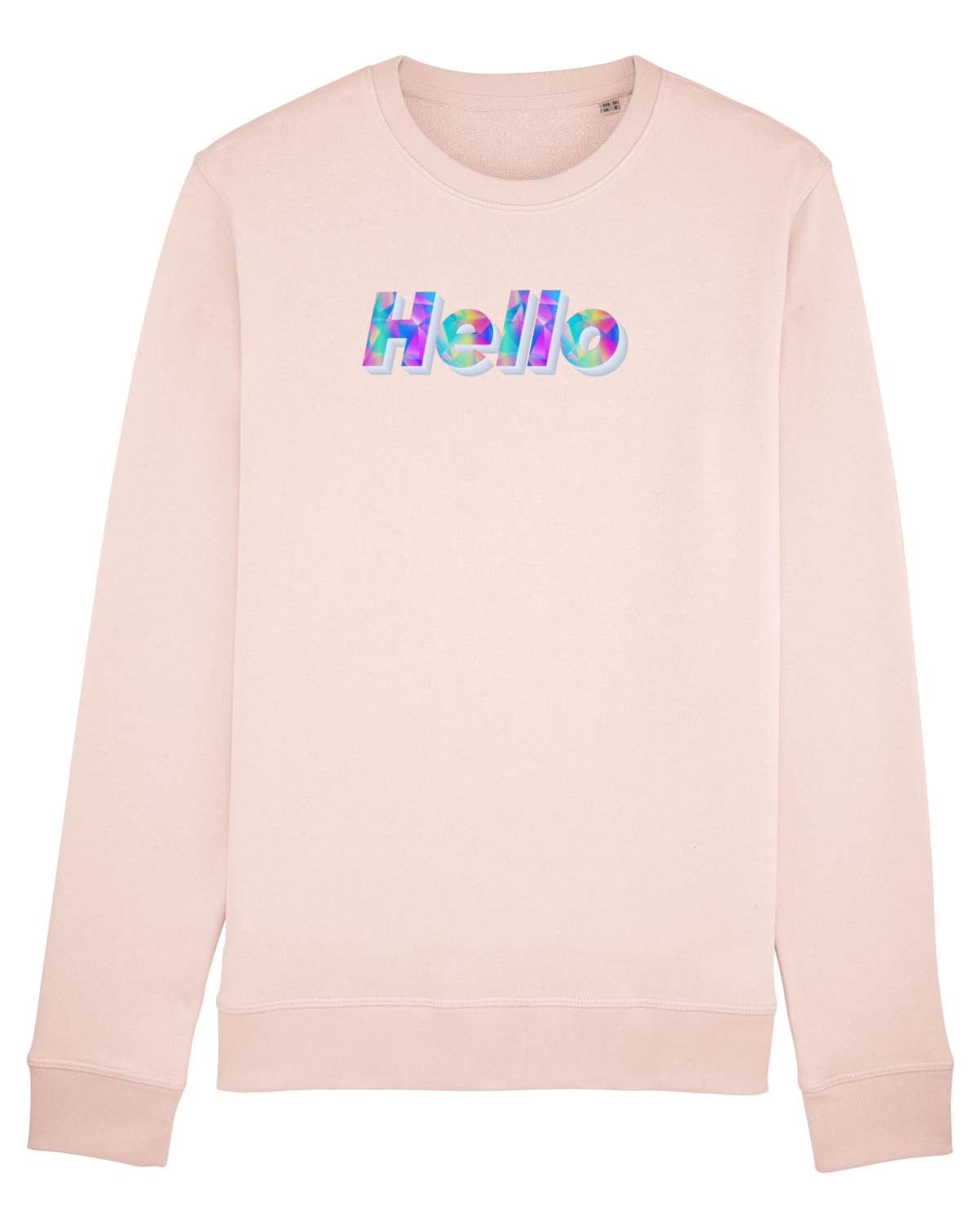 Bluză mânecă lungă Unisex Rise Candy Pink