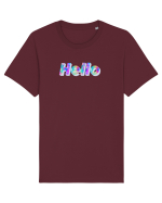Hello Tricou mânecă scurtă Unisex Rocker
