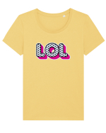 Lol Tricou mânecă scurtă guler larg fitted Damă Expresser
