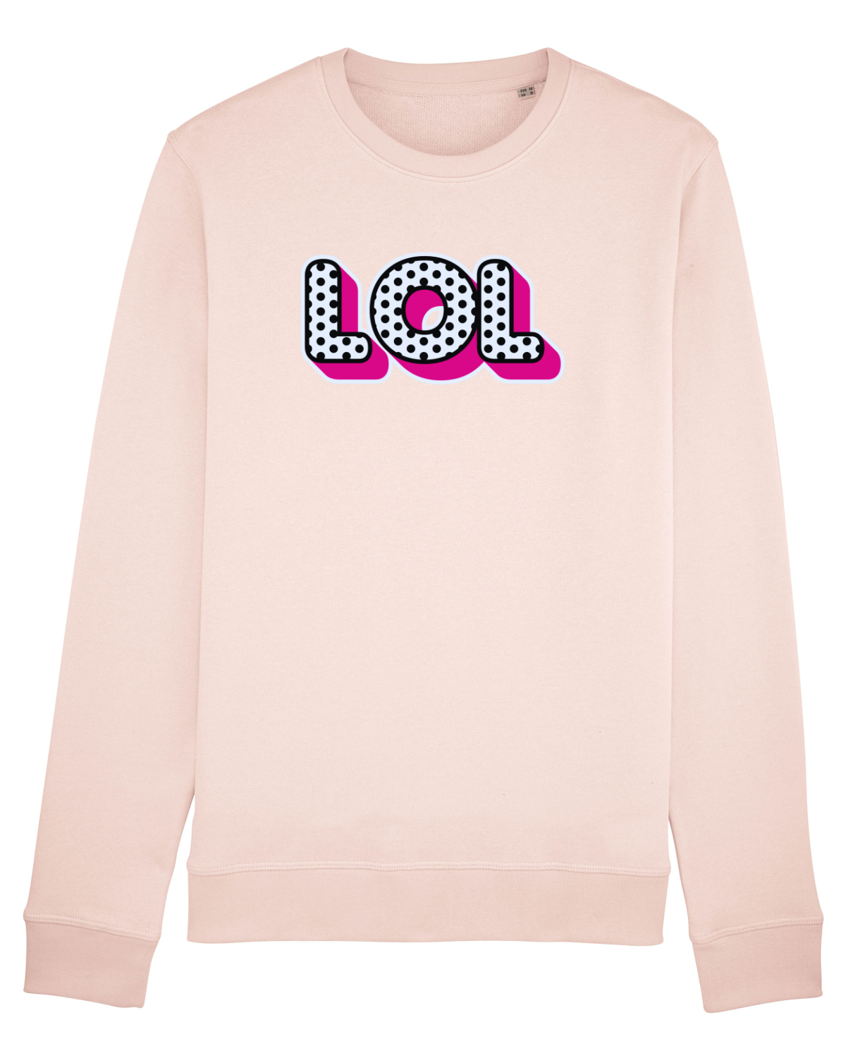 Bluză mânecă lungă Unisex Rise Candy Pink